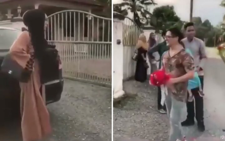Viral Video Istri Pelototi Suami di Acara Pernikahan, Alasannya Bikin Ngakak