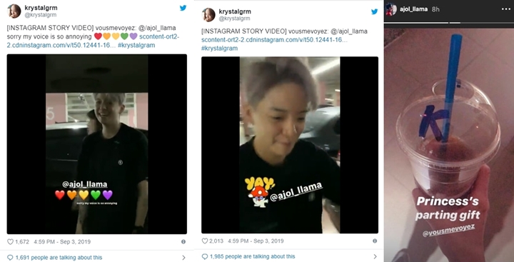 Amber Kejutkan Krystal Pasca Hengkang dari SM