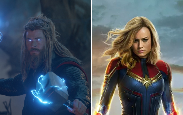 Kekuatan Thor dan Captain Marvel Dibandingkan, Siapa yang Lebih Unggul?