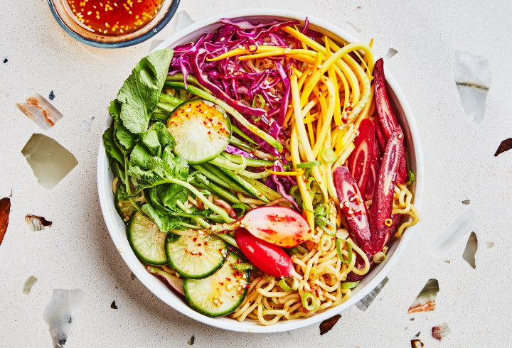 Salad Mie Ramen Pedas Yang Populer Di Negara Asia