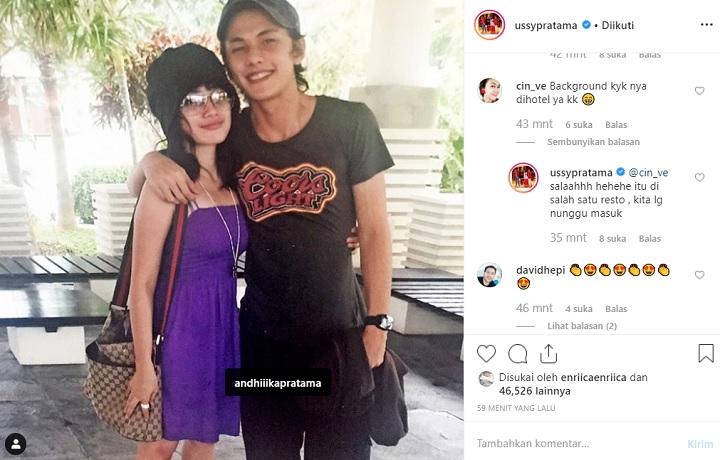 Komentar Netizen di Instagram Ussy