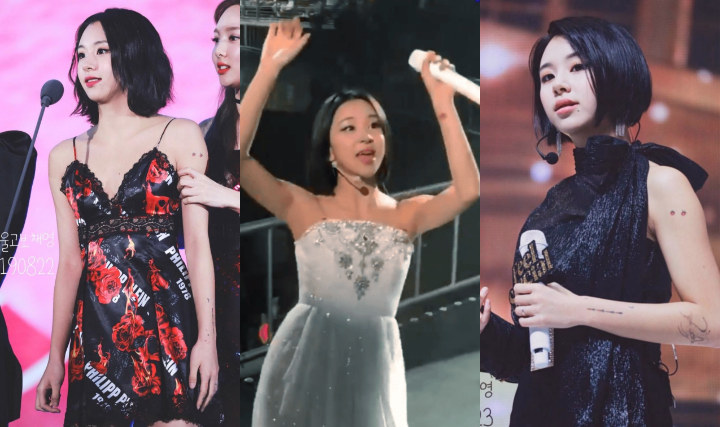 Chaeyoung Twice Sebagai Salah Satu Idol Yang Memiliki Banyak Tato Di Tubuhnya