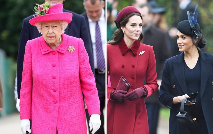 Ratu Elizabeth Rupanya Tak Suka Lihat Kate Middleton dan Meghan Markle Pakai Benda Ini di Depan Umum