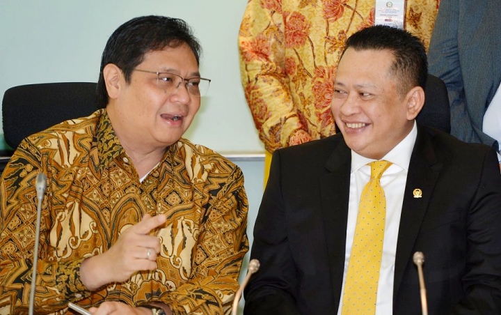Akur Dengan Airlangga Usai Jadi Ketua MPR, Bamsoet 'Nyerah' Jadi Ketum Golkar?