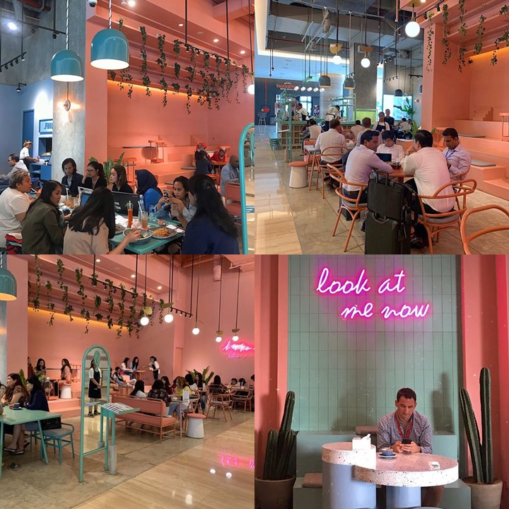 Ottoman's Coffee Sopo Del, Kafe Bernuansa Pink di Jakarta yang Super Unik