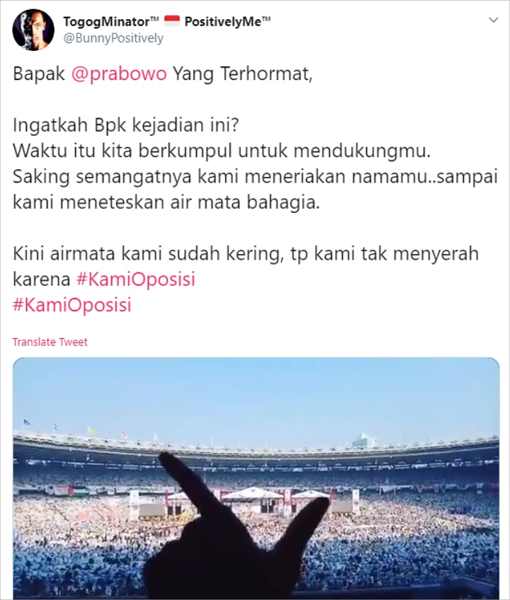 Gerindra Makin Dekat ke Koalisi, Eks Pro-Prabowo Langsung Menjerit