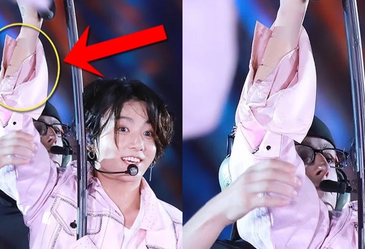 Misteri Tato Tersembunyi Jungkook BTS di Konser Arab Saudi 1