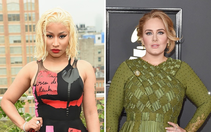 Nicki Minaj Akui Cuma Bercanda Soal Kolaborasi Bareng Adele