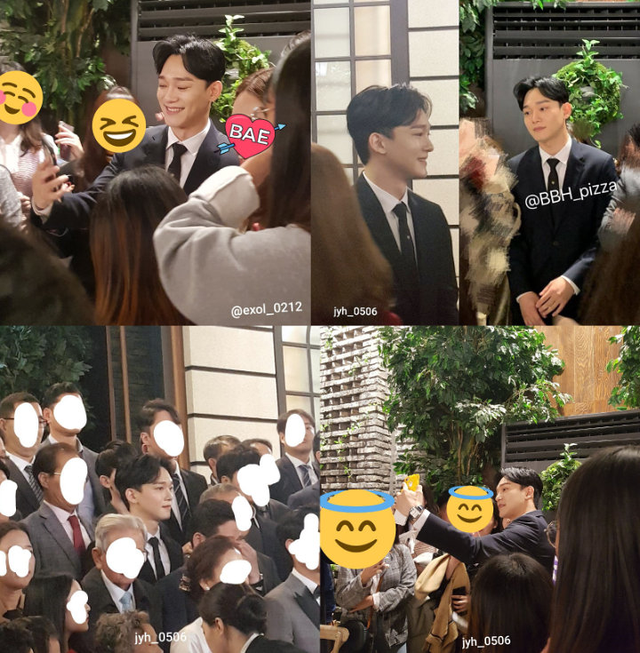 Chen EXO Hadir dan Nyanyi di Penikahan Kakak, Ditodong Foto Bareng Sampai Pelukan Hangat