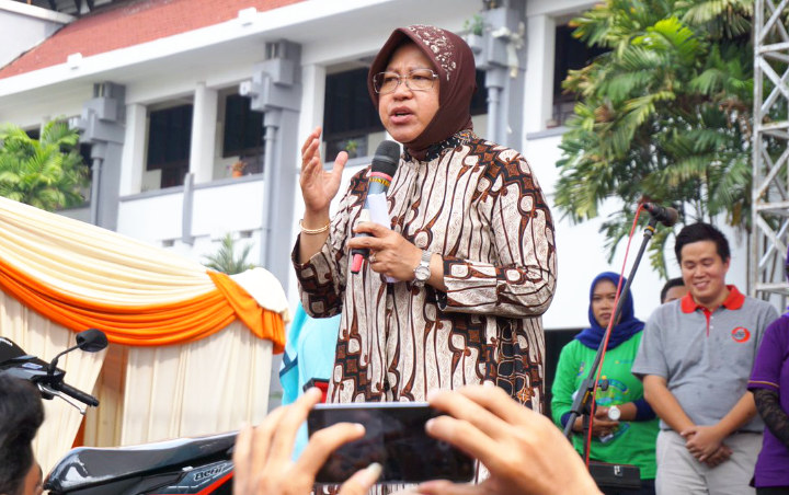 Walkot Surabaya Risma Terancam 'Disidang' Usai Menpora Gagal Sidak GBT