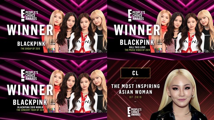People\'s Choice Awards 2019: BLACKPINK Boyong 3 Piala Sekaligus, CL Raih Award Inspiratif Ini