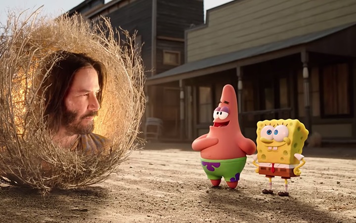 Keanu Reeves Curi Perhatian di Trailer 'The SpongeBob Movie: Sponge On The Run'