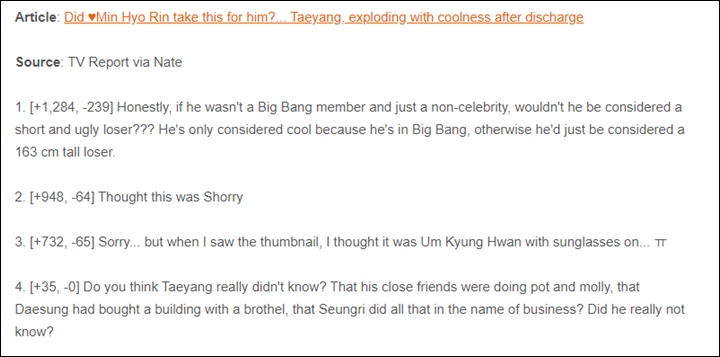 Foto Botak Taeyang Big Bang Diserbu Komentar Menohok