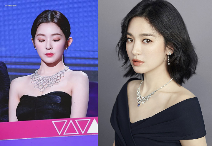 Harga Kalung Berlian Irene Red Velvet Bikin Melongo, Lebih Mahal dari Punya Song Hye Kyo