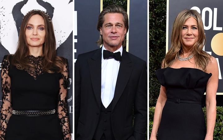 Angelina Jolie Sakit Hati Lihat Kedekatan Brad Pitt dan Jennifer Aniston