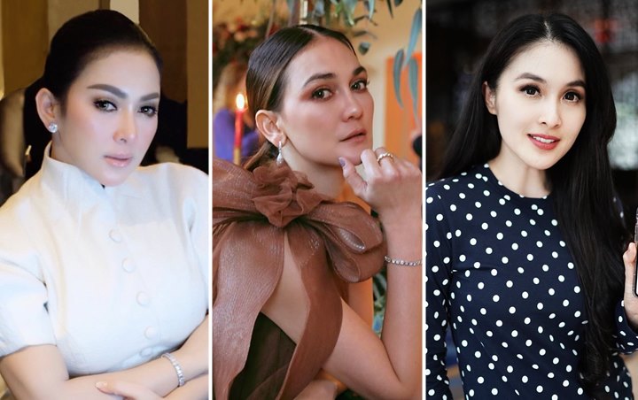 Luna Maya-Sandra Dewi Bidadari Ningrat, Syahrini Dicibir Gagal Saingi Duo Mantan Reino
