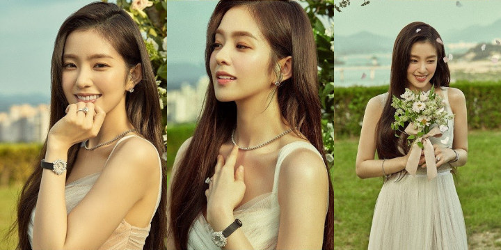 Irene Red Velvet Dipuji Secantik Dewi di Pemotretan Iklan Perhiasan, Netizen Sayangkan Satu Hal Ini