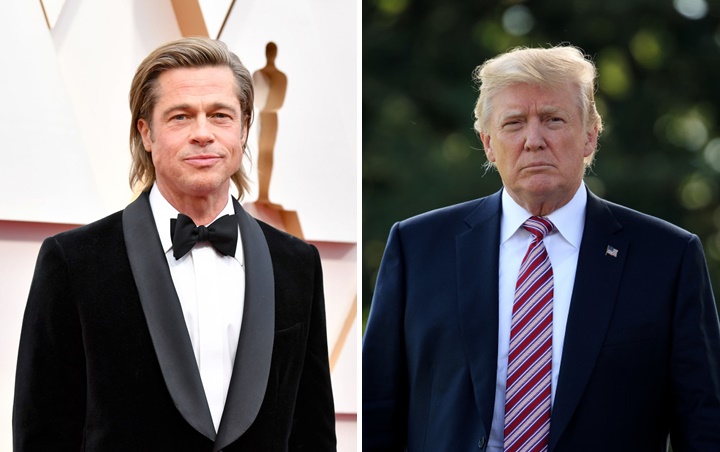 Oscar 2020: Brad Pitt Bahas Soal Pemakzulan Donald Trump Saat Terima Piala Aktor Pendukung Terbaik
