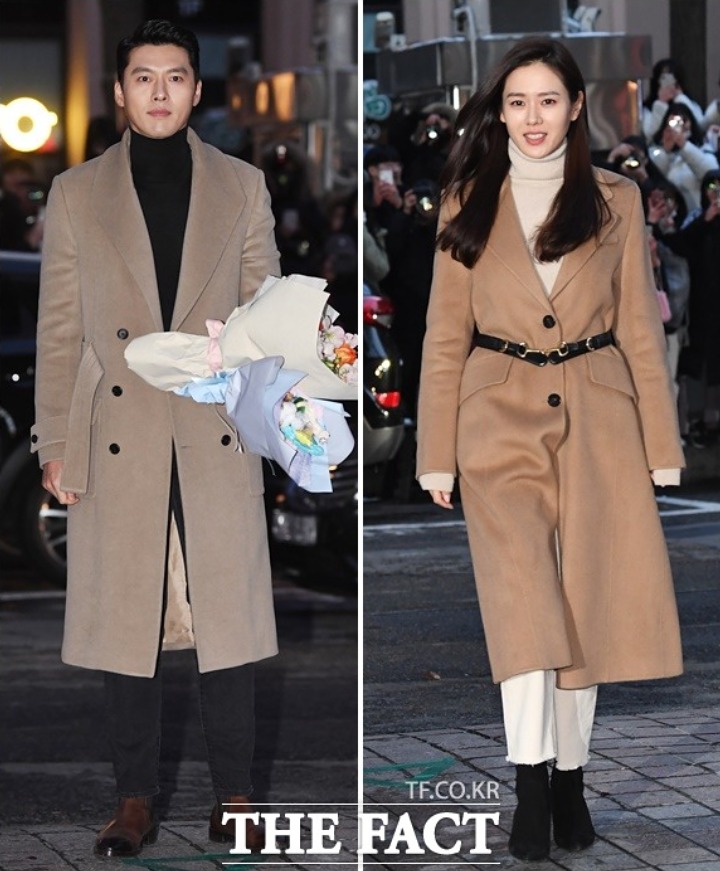 Hyun Bin dan Son Ye Jin Jadi Bahan Gosip Usai Kenakan Baju Couple di Wrap Up Party Drama