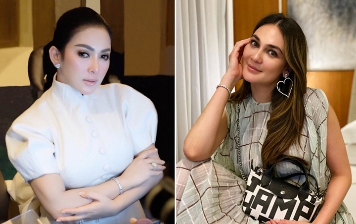 Bagian Kaki Syahrini Banjir Ejekan Usai 'Plagiat' Celana Luna Maya