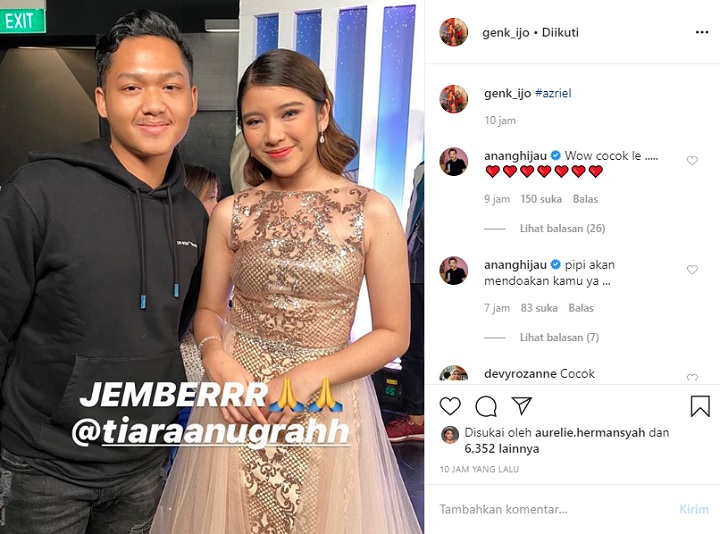 Azriel Hermansyah Dapat Restu Anang Dekati Tiara Indonesian Idol Siap Saingan Dengan Dul Jaelani