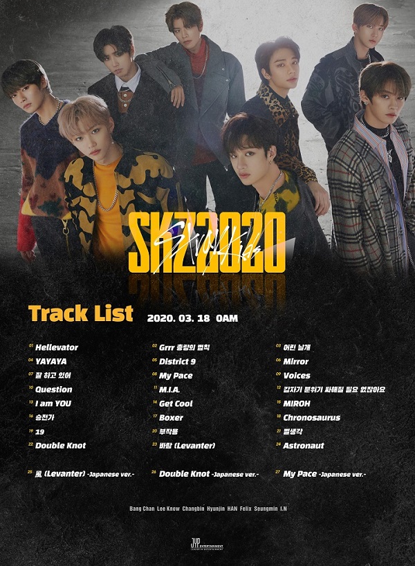 Berisi Karya Terbaik Stray Kids Album Skz2020 Bakal Dirilis Secara Bersamaan Di Korea Dan Jepang