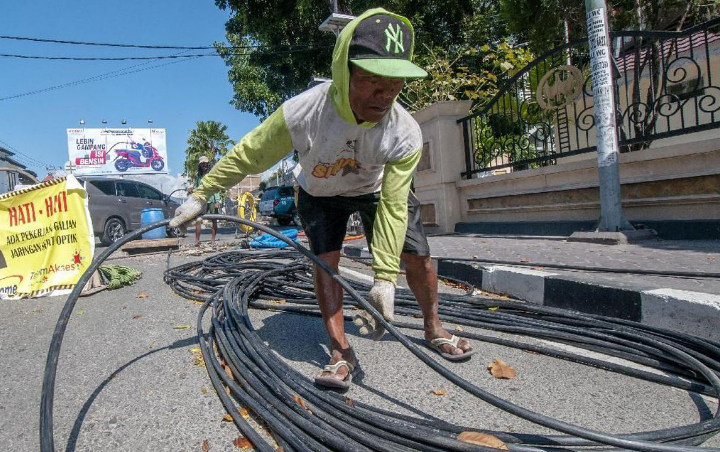 Berpotensi Rusak Kabel Optik, Proyek Infrastruktur Jakarta Saat PSBB Bisa Berimbas ke WFH