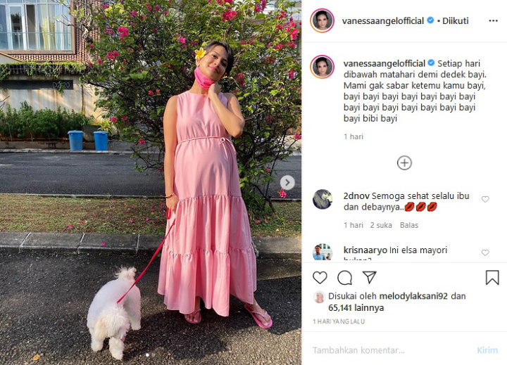 Pamer Baby Bump yang Makin Besar, Vanessa Angel Mengaku Tak Sabar Lahiran