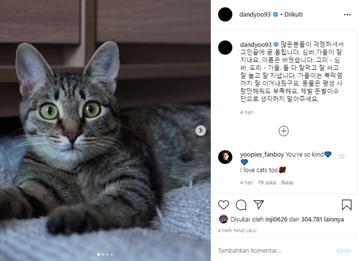 Yoo Seung Ho Difitnah YouTuber Gabsupasture Curi Kucing-Kucingnya 2
