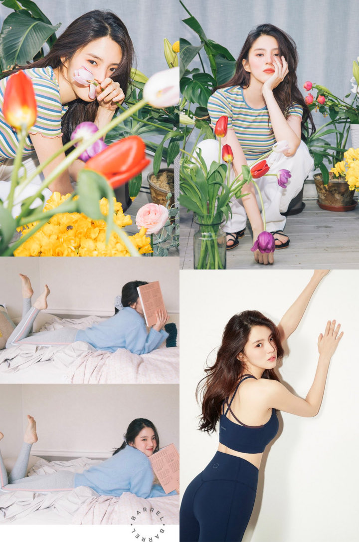  Han  So  Hee  Jadi Model  Iklan Pakaian Dapat Pujian Cantik 