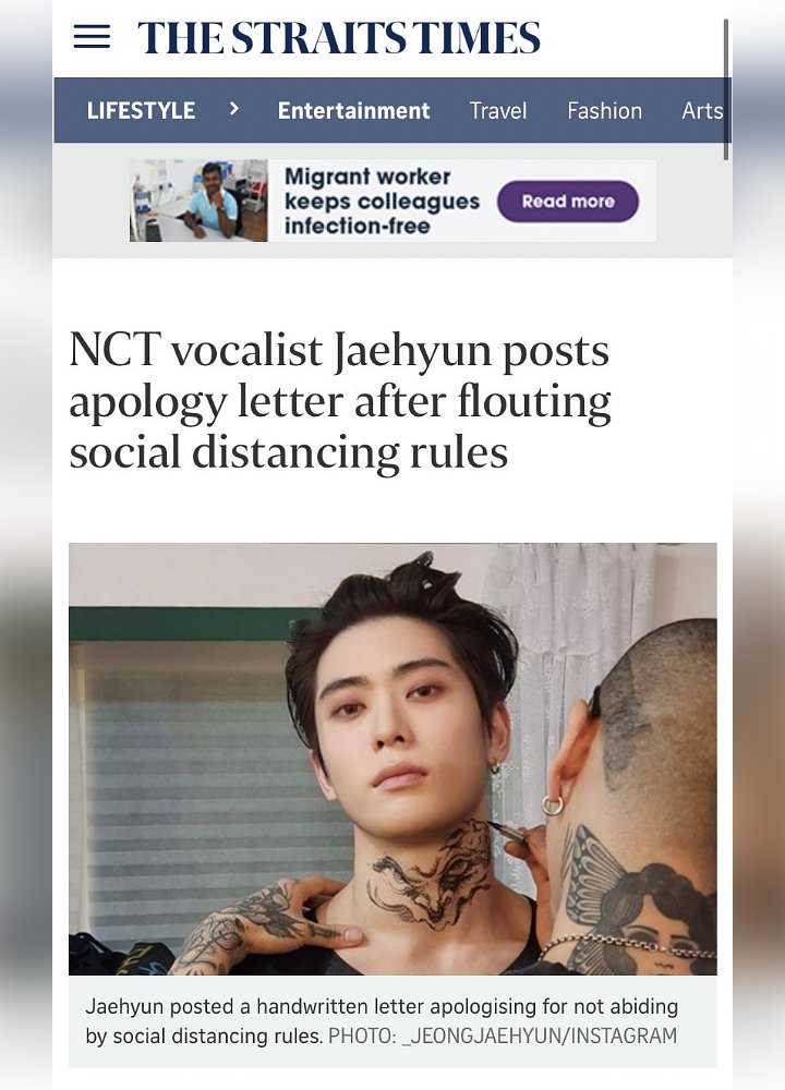 Dinilai Rusak Imej Jaehyun NCT Soal Itaewon, Media Singapura Ini Diserang Fans Habis-Habisan