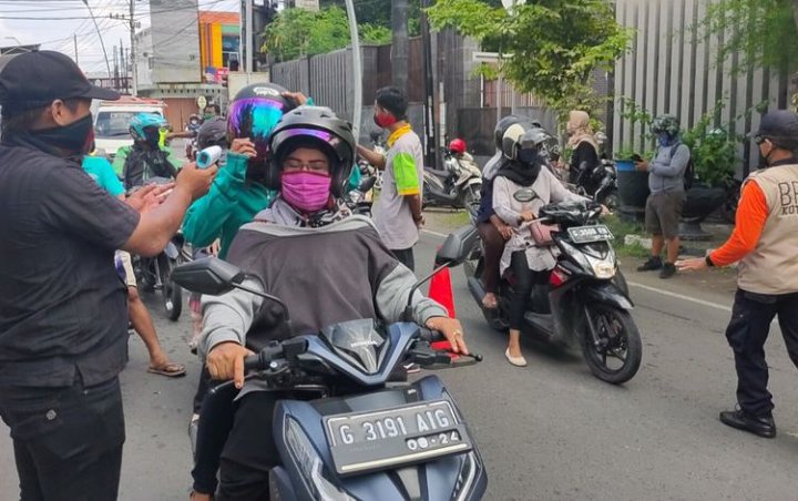 Kota Tegal Mulai 'New Normal', Warga Dihukum Push up hingga Dipulangkan Jika Tak Pakai Masker