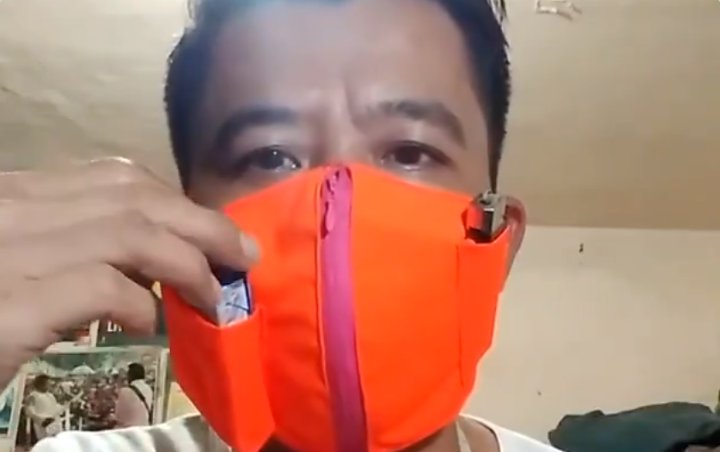  Viral Masker Khusus Perokok, Tuai Beragam Komentar Netizen
