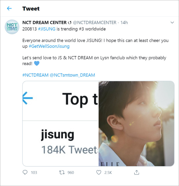 SOBA 2020: Jisung NCT Dream Cedera dan Jadi Trending Topic, Jaemin Katakan Ini pada Fans