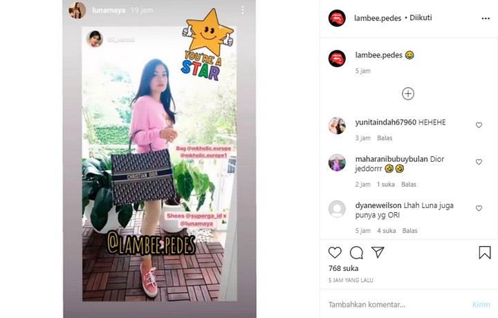 Kakak Sambung Syahrini Pernah Jual Tas Branded Kelas Dunia, Keaslian  Dipertanyakan