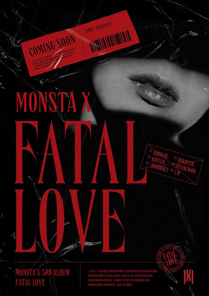 Monsta X Kejutkan Fans Dengan Umumkan Comeback Lewat Album \'Fatal Love\'