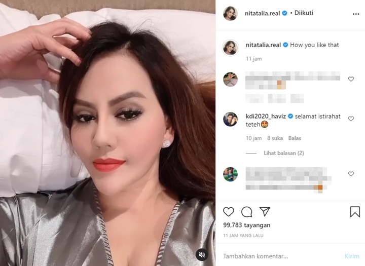 Nita Thalia Kembali Main Instagram, Bagikan Kebahagiaan Bertemu Sang Putri