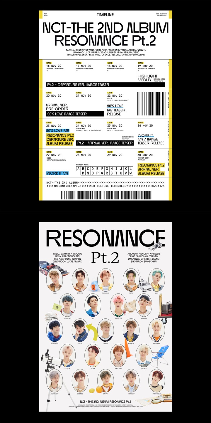NCT 2020 Rilis Teaser Schedule Untuk Album \'RESONANCE Pt.2\', Terungkap Bakal Ada 2 Versi