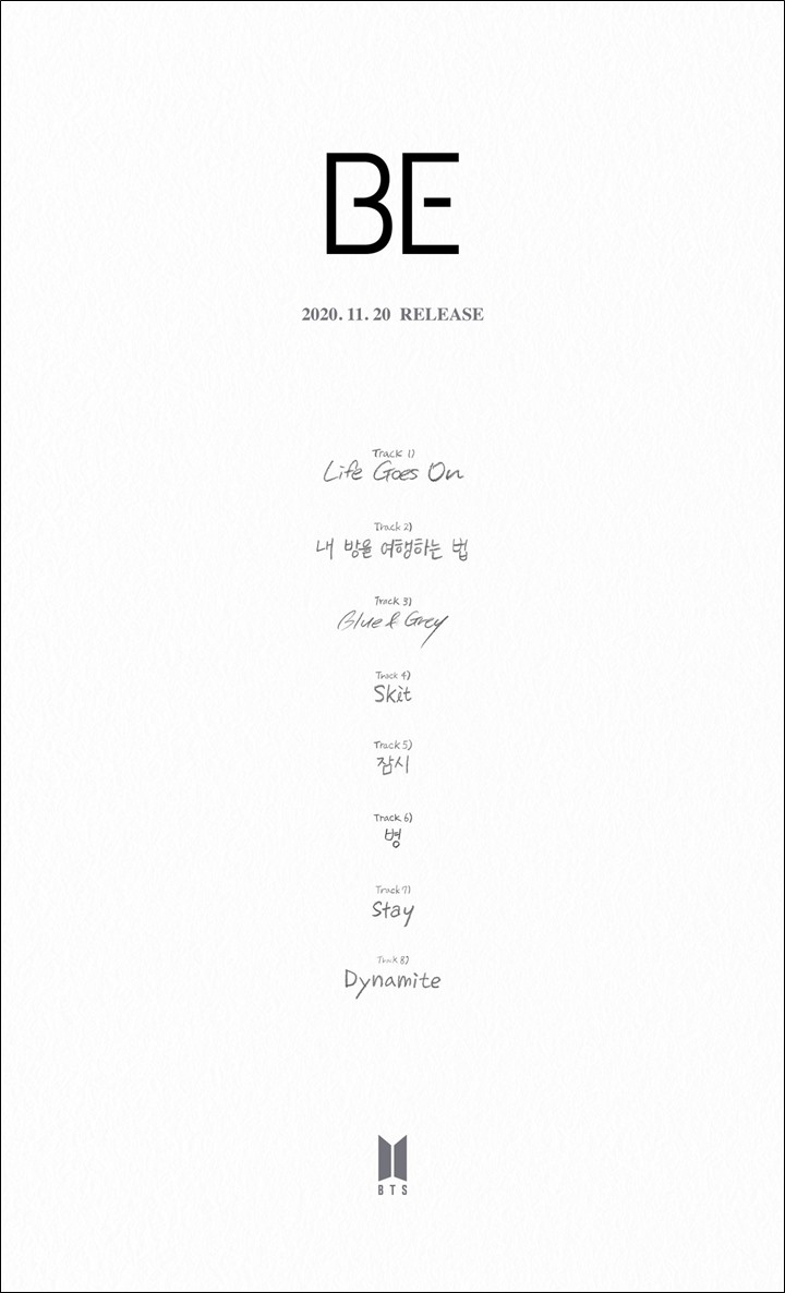 BTS Ungkap Track List Album Jelang Comeback \'BE\', Bakal Berisi 8 Lagu