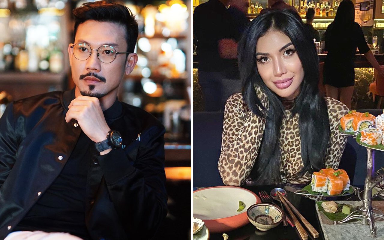 Heboh Denny Sumargo dan Millendaru Foto Uwu Bertema Pink
