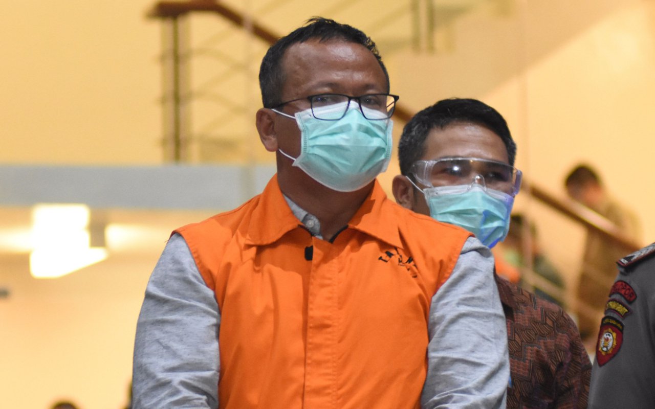 Kini Berompi Oranye, Edhy Prabowo: Saya Tidak Lari dan Akan Beberkan Kasus