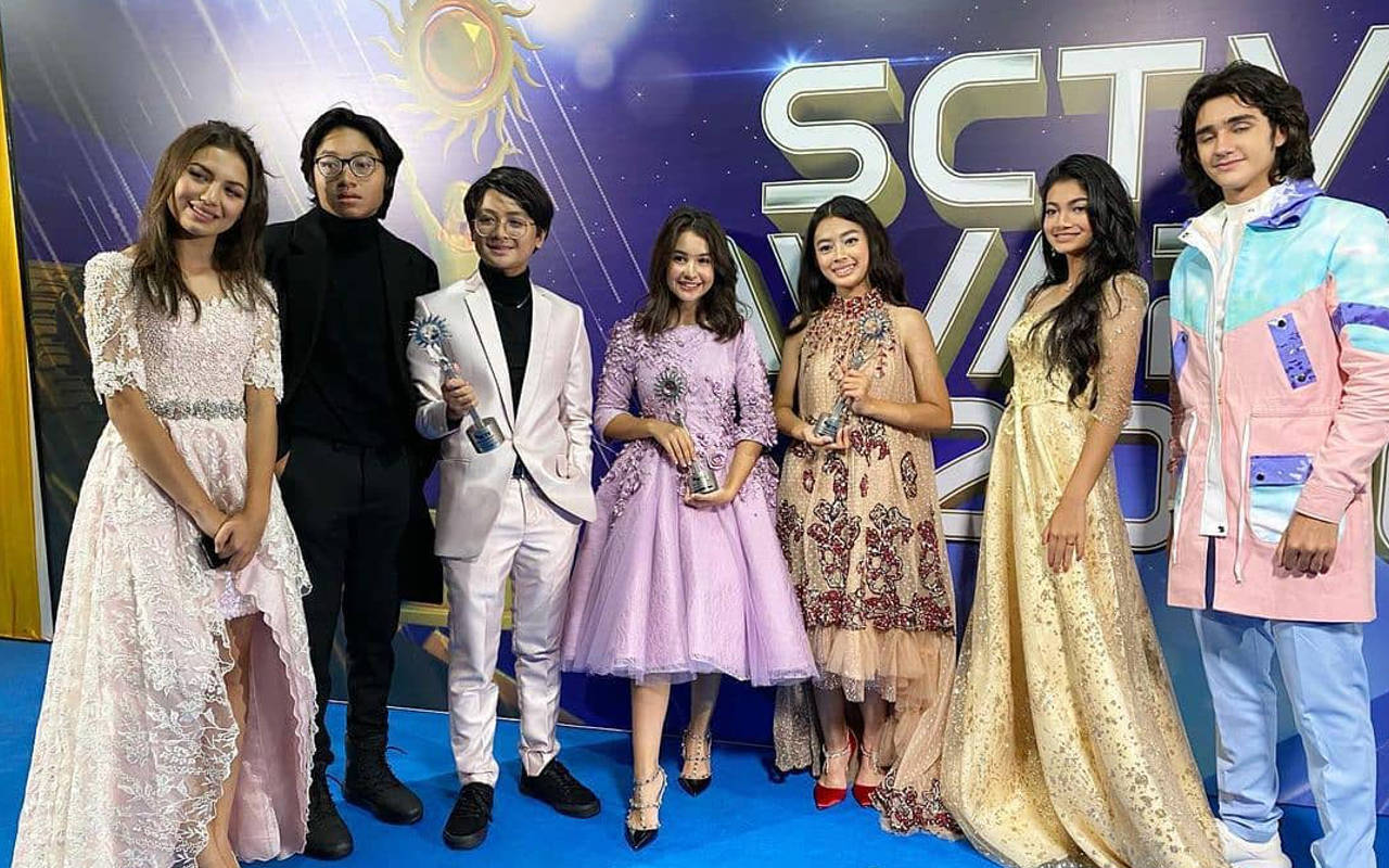 SCTV Awards 2020: Saskia 'Pacar' Kiesha Alvaro Secantik Selena Gomez, Ratu Sofya Heboh Lihat NCT 127