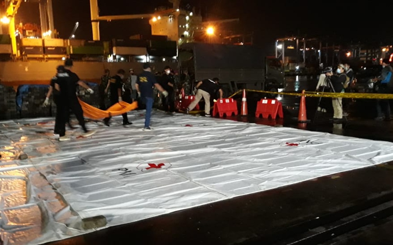 Temuan Anggota Tubuh Diduga Korban Sriwijaya Air, Langsung Dibawa ke RS Polri