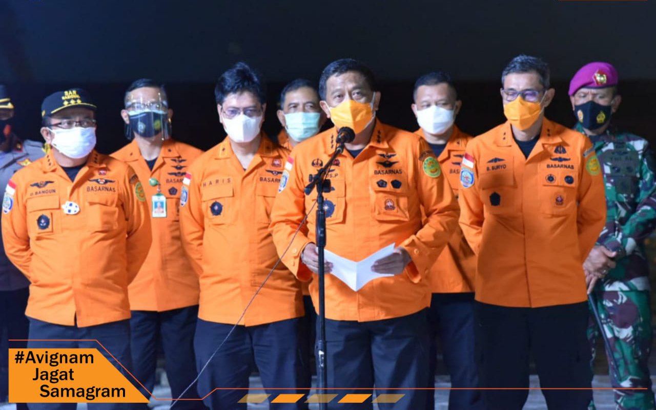 Ada Hasil Tes Reaktif, Basarnas Pastikan Tim Pencari Sriwijaya SJ-182 Yang Aktif Bebas COVID-19