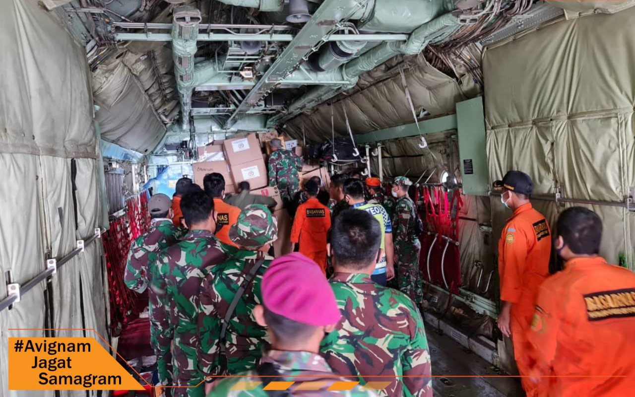 Puluhan Ribu Warga Terdampak Banjir Kalsel, TNI Kirim Pesawat Buat Antar Bantuan