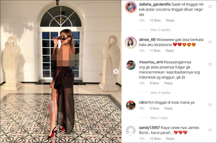 Jessica Iskandar Dinilai Tak Pantas Pakai Baju Kelewat Seksi Ini, Diminta Pindah Negara