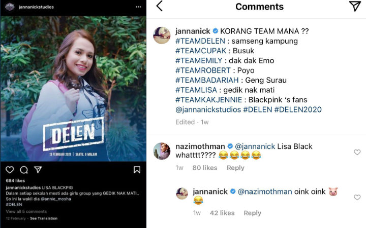 Aktris Malaysia Tuai Kecaman Diduga Hina Lisa BLACKPINK 1