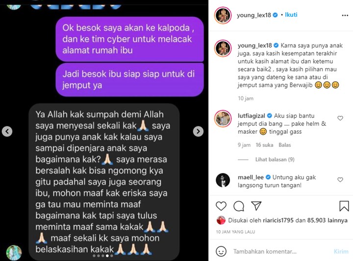 Haters Akhirnya Minta Maaf, Young Lex Jadikan Lay EXO Idola Baru