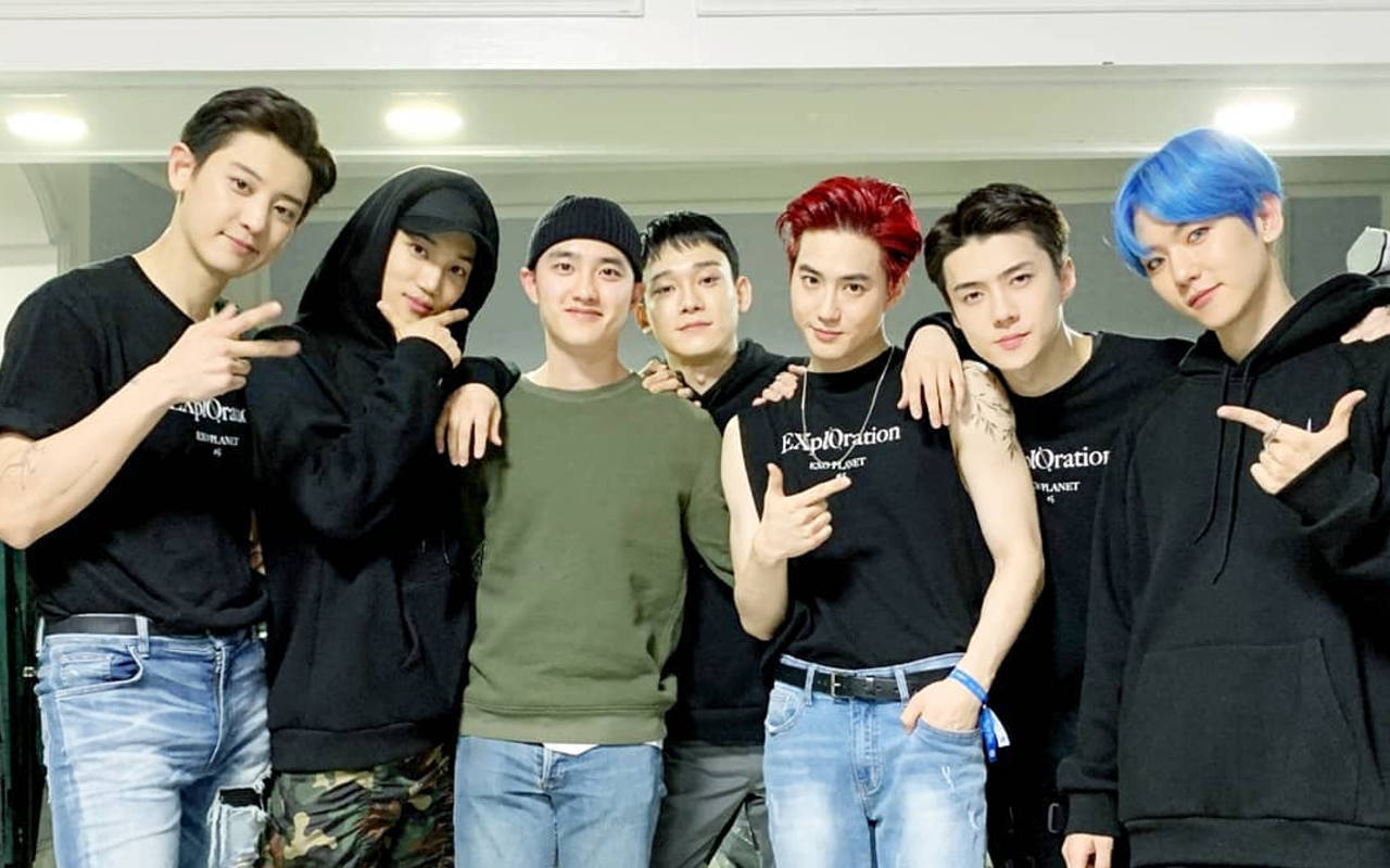 EXO Kumpul Bareng untuk Dukung dan Hadiri Perilisan Film Chanyeol, 'The Box'