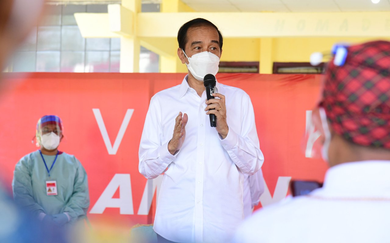 Jokowi Promosi Vaksinasi Demi Herd Immunity: Yang Namanya COVID Mau Datang, Mental!